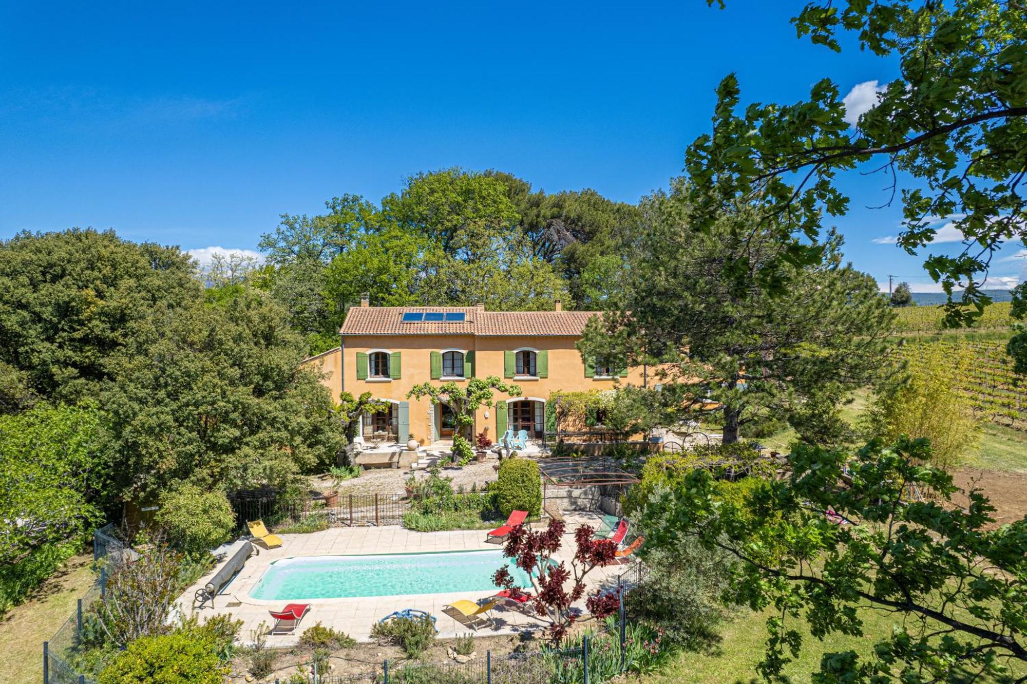Bed and Breakfast Mas De Bacalan Mormoiron Exteriér fotografie